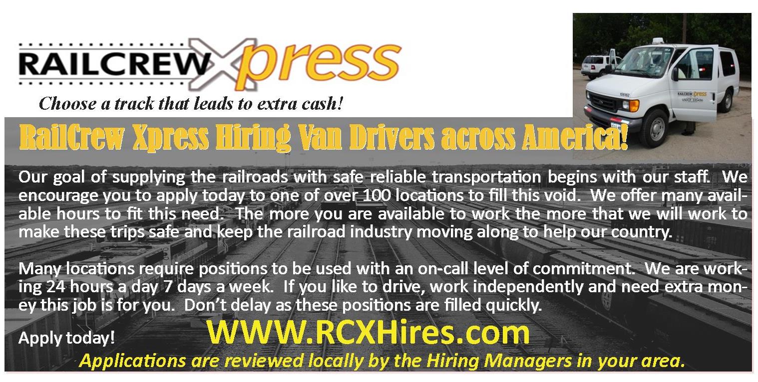 Railcrew Xpress Hiring